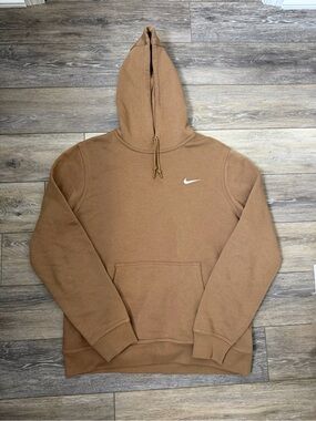 Nike Men's Brown Pullover Hoodie Sz L